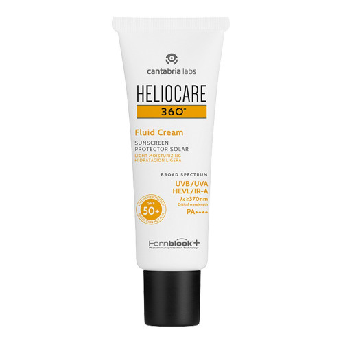 Cantabria Labs Heliocare 360°  Fluid Cream SPF 50+ 50ml Сонцезахисний крем-флюїд для всіх типів шкіри