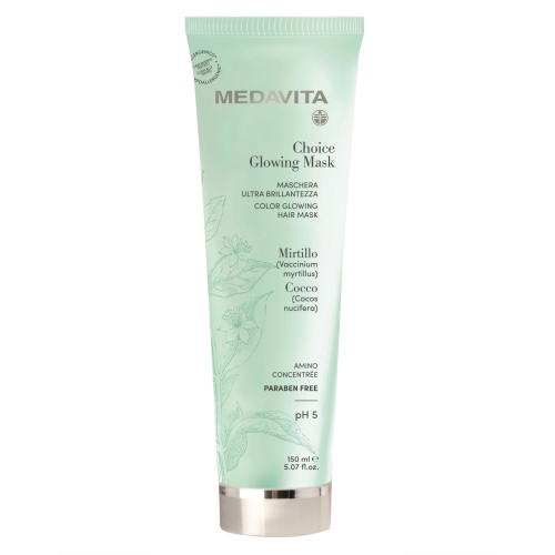 Medavita Choice Glowing Mask Marschera Ultra Brillantezza 150ml Живильна маска для волосся «Сяйво кольору»