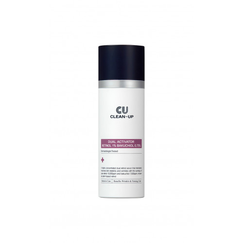 Cuskin Clean-Up Retinol Activator 1% Bakuchiol 0.75% 30ml Сироватка з ретинолом та бакучіолом