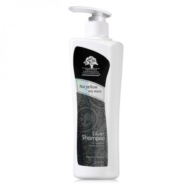 Arganmidas Silver Shampoo 300 ml Срібний шампунь для блонду