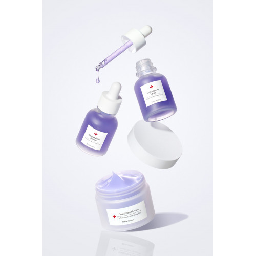 Cuskin Dr.Solution Guaiazulene Serum 30ml Інтенсивна заспокійлива сироватка з гвайазуленом та троксерутином