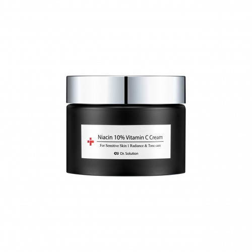 Cuskin Dr.Solution Niacin 10% Vitamin C Cream 50ml Висококонцентрований крем з ніацинамідом та вітаміном С