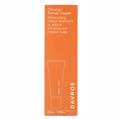 Davroe Chroma Colour Treatments Sunset Copper 200ml Тонуючий бальзам для волосся