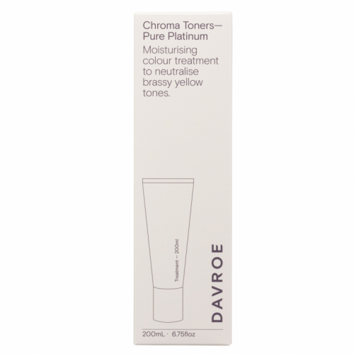 Davroe Chroma Colour Treatments Pure Platinum Toner 200ml Тонуючий бальзам для волосся
