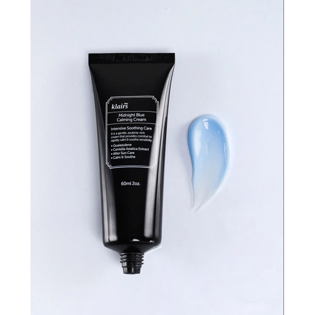 Dear Klairs MINI Midnight Blue Calming Cream 20ml Заспокійливий нічний крем для обличчя