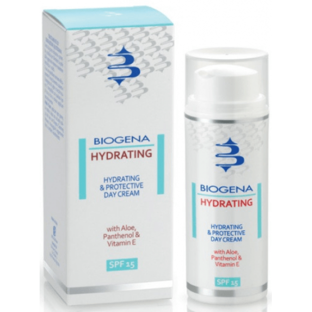 Biogena Hydrating SPF15 50ml Денний зволожуючий і захисний крем