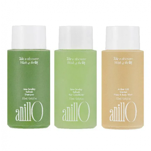 ANILLO Lime Sunday & Amber 528 Shower Time Travel Kit Набір для тіла