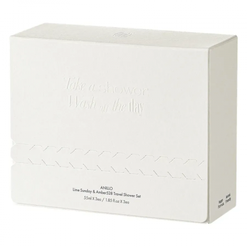 ANILLO Lime Sunday & Amber 528 Shower Time Travel Kit Набір для тіла