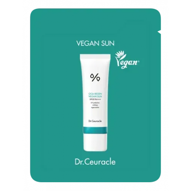 SAMPLE Dr.ceuracle Сica Regen Vegan Sun Зразок сонцезахисного крему з центелою