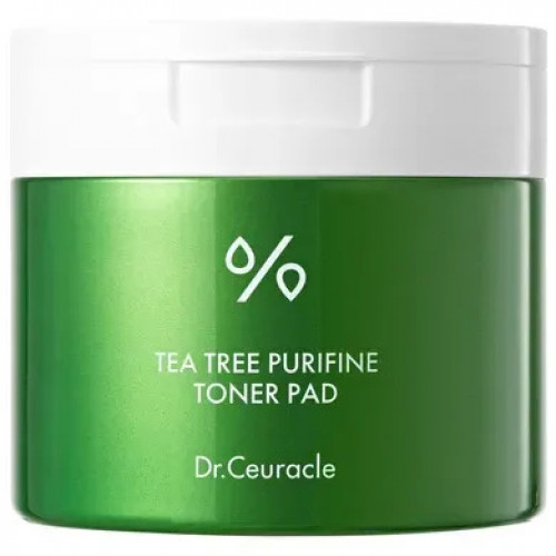 Dr.Ceuracle Tea Tree Purifine Toner Pad 60шт Тонізуючі пади з екстрактом чайного дерева