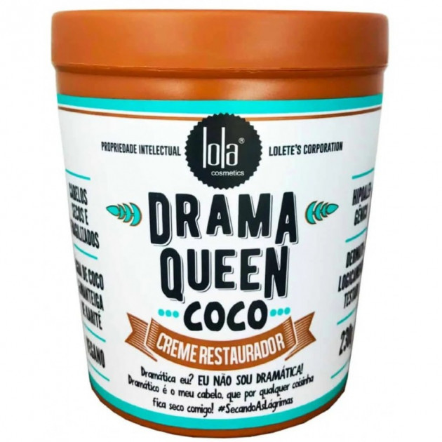 Lola Cosmetics Drama Queen Coco Mask 230g Поживна маска для сухого та ламкого волосся.