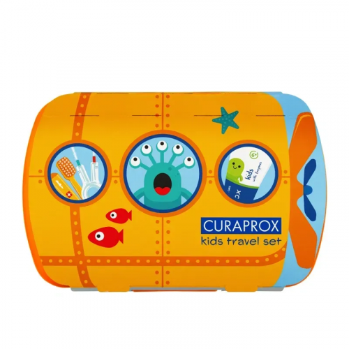 CURAPROX Kids Дорожній набір (Помаранчевий)