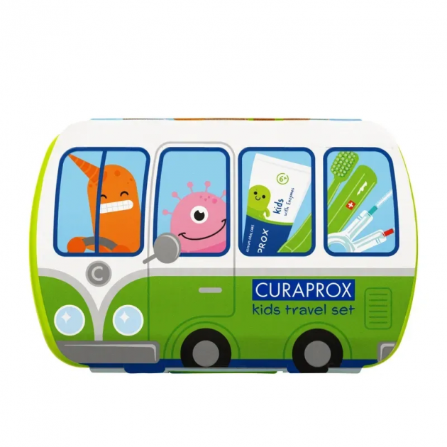 CURAPROX Kids Дорожній набір (Зелений)