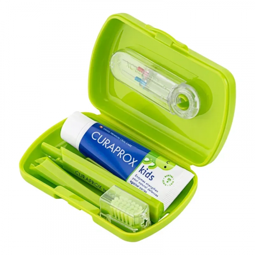 CURAPROX Kids Дорожній набір (Зелений)