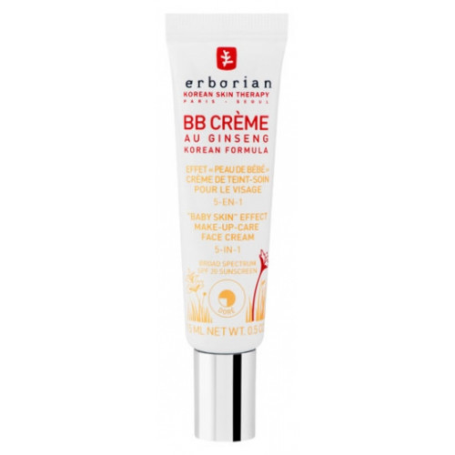 Erborian ВВ Cream Dore 15ml BB-крем 5 в 1 з тонуючим ефектом Erborian ВВ Cream Dore 15ml BB-крем 5 в 1 з тонуючим ефектом