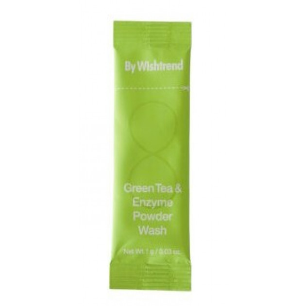 GIFT By Wishtrend Саше ензимної пудри Green Tea Enzyme Powder Wash 1g