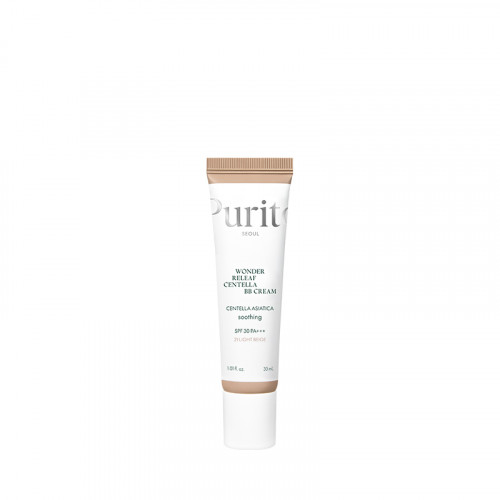 Purito Cica Clearing BB Cream (№21 Light Beige) 30 ml ВВ крем з екстрактом центелли
