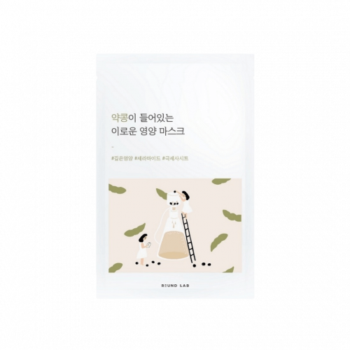 Round Lab Soybean Nourishing Mask Sheet 27 ml Поживна тканинна маска з екстрактом чорних соєвих бобів