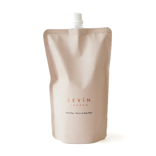 SEVIN Fresh Clay Hand and Body Wash 500 ml Гель для рук та тіла Refill Pouch