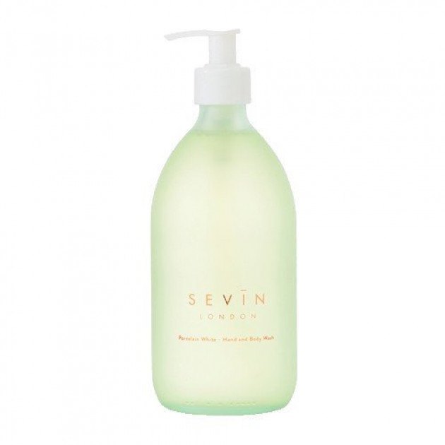 SEVIN Porcelain White Hand and Body Wash 500 ml Гель для рук та тіла  (скляна пляшка)