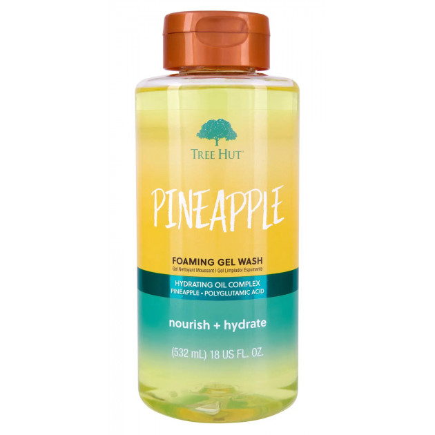 Tree Hut Pineapple Foaming Gel Wash 532ml Гель для душу
