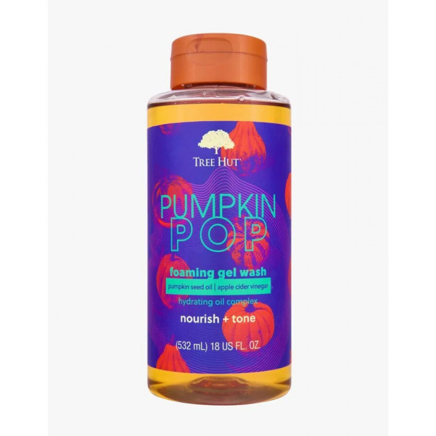 Tree Hut Pumpkin Pop Foaming Gel Wash 532ml Гель для душу