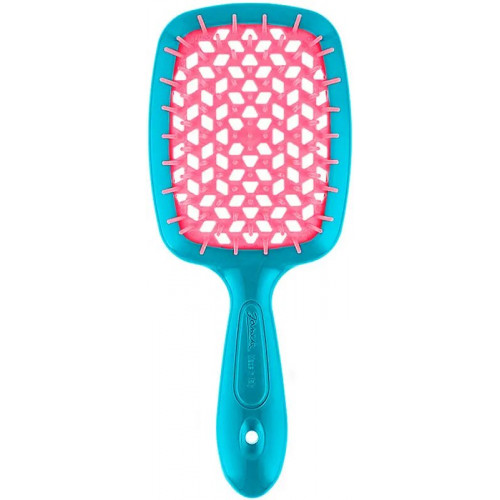 Щітка Janeke Small Superbrush The Original 86SP234AR Бірюзова з рожевим Щітка Janeke Small Superbrush The Original 86SP234AR Бірюзова з рожевим