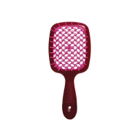 Janeke Small Superbrush The Original 86SP234BOR Щітка мала Бургундія з рожевим