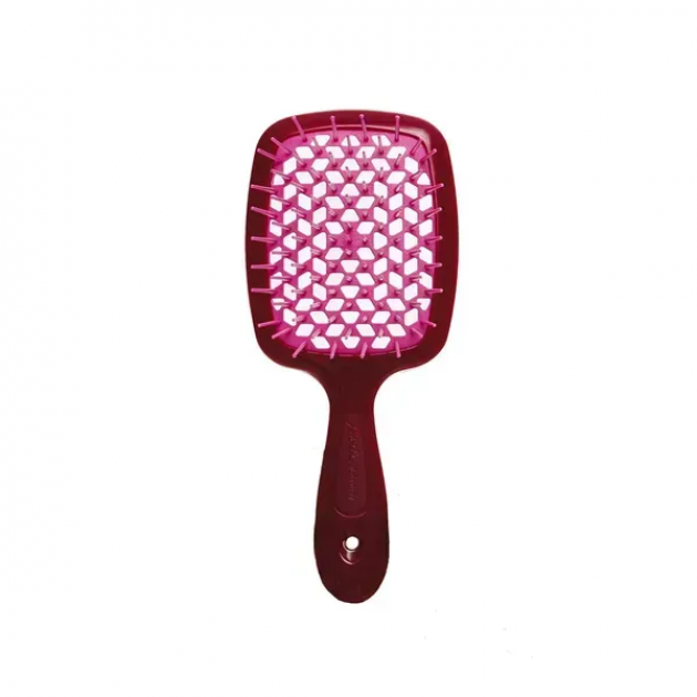 Щітка Janeke Small Superbrush The Original 86SP234BOR Бургундія з рожевим