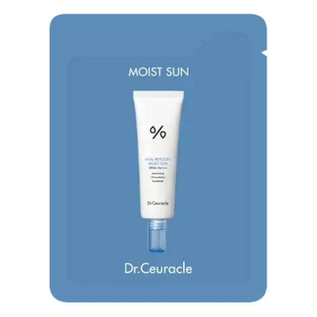 SAMPLE Dr.ceuracle Hyal Reyouth Moist Sun SPF 50 Зразок сонцезахисного крему