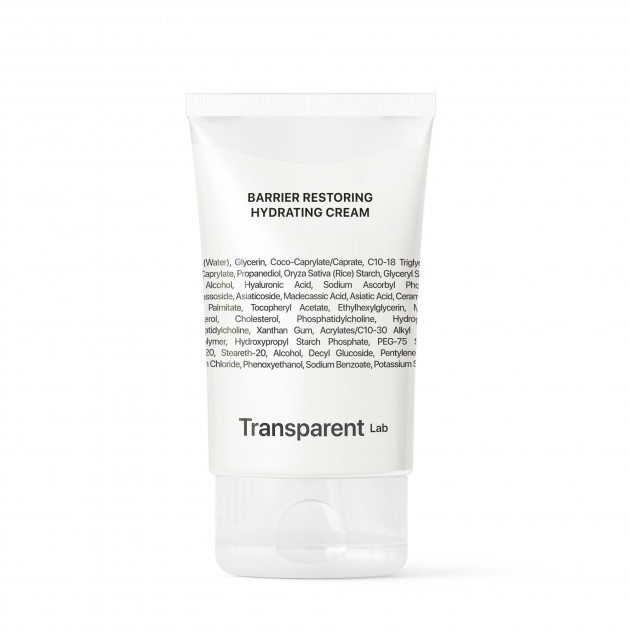 Transparent Lab Barrier Restoring Hydrating Cream 50 ml Зволожуючий та відновлюючий  крем для обличчя