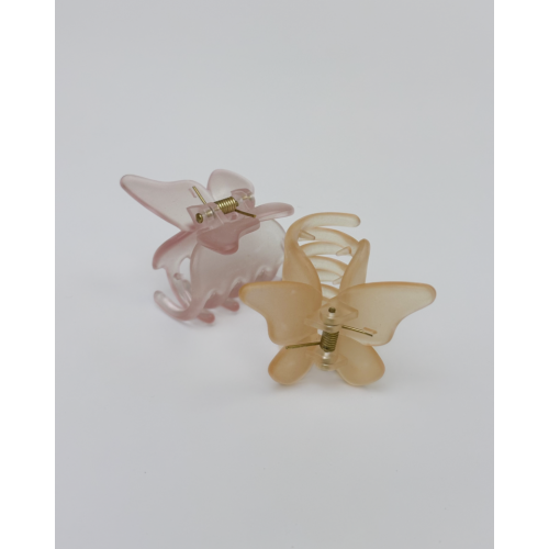 MiniMi Крабік для волосся “Метелик” матовий