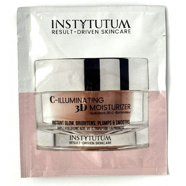 SAMPLE Instytutum C-Illuminating 3D Moisturizer Зразок зволожуючого крему з ефектом сяяння