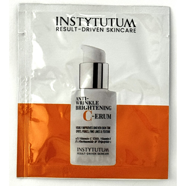 SAMPLE Instytutum Anti-Wrinkle Brightening C-Erum Зразок суперконцентрованої сироватки з вітаміном С