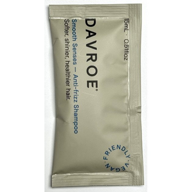 SAMPLE Davroe Smooth Anti-Frizz Shampoo Зразок пом'якшуючого шампуню для курчавого волосся