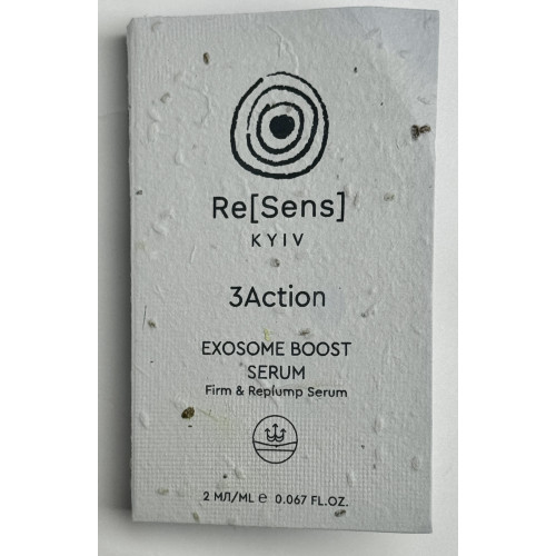 SAMPLE Re[Sens] 3 Action Exocome Boost Serum Зразок нейросироватки потрійної дії