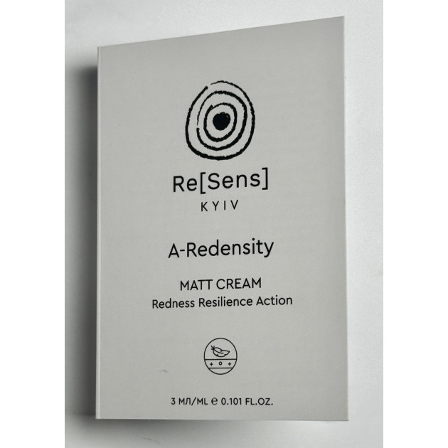 SAMPLE Re[Sens] A-Redensity Matt Cream Зразок матуючого крему для чутливої шкіри