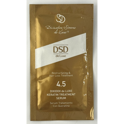 SAMPLE DSD de Luxe 4.5 Keratin Treatment Serum Зразок відновлювальної сироватки з кератином