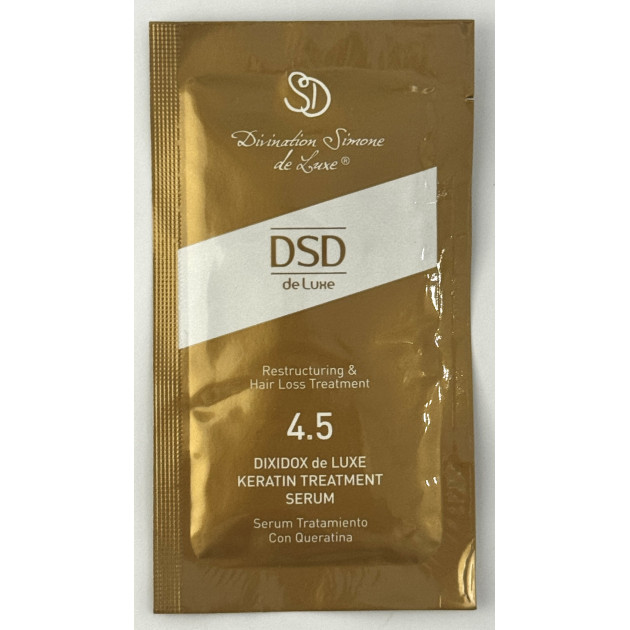 SAMPLE DSD de Luxe 4.5 Keratin Treatment Serum Зразок відновлювальної сироватки з кератином