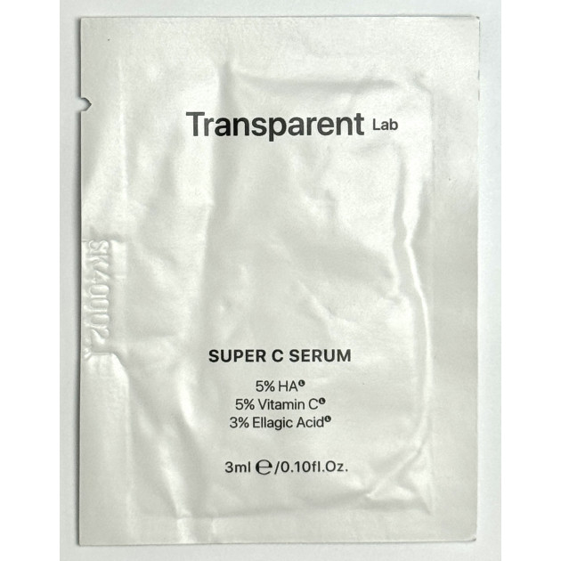 SAMPLE Transparent Lab Super C Serum Зразок сироватки з вітаміном С