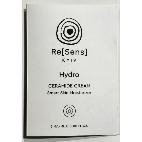SAMPLE Re[Sens] Hydra Ceramide Cream Зразок зволожуючого крему із церамідами