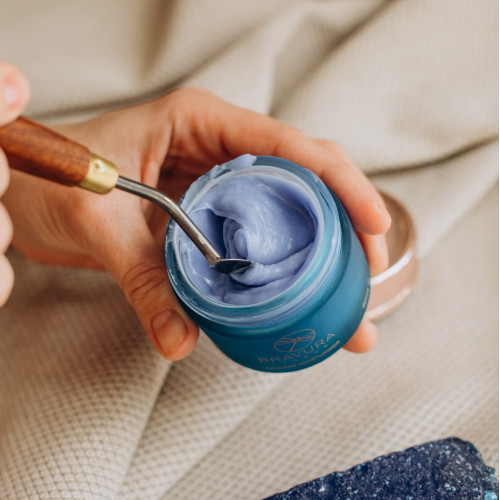 Bravura London Azulene Moisturiser 50ml Зволожуючий та заспокійливий крем з азуленом