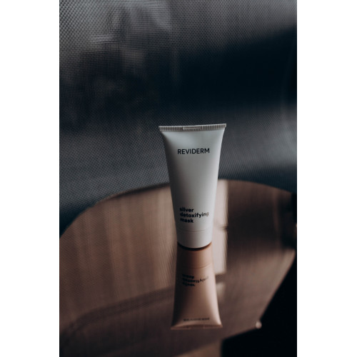 Reviderm Silver detoxifying mask 50ml Маска антибактеріальної дії з мікросріблом для шкіри схильної до акне
