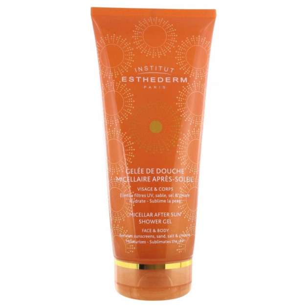 Institut Esthederm Gelee de Douche Micellaire Apres-Soleil 200 ml Міцелярний гель для душу після засмаги