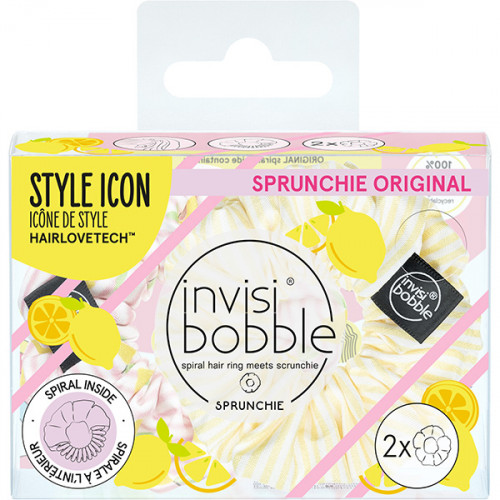 Резинка-браслет для волосся invisibobble SPRUNCHIE Duo Fruit Fiesta Simply the Zest Резинка-браслет для волосся invisibobble SPRUNCHIE Duo Fruit Fiesta Simply the Zest