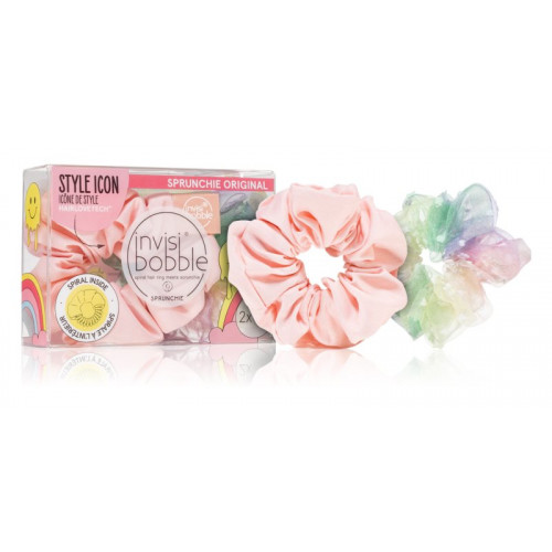 Резинка-браслет для волосся invisibobble SPRUNCHIE Duo Retro Dreamin Hue-Man Love Резинка-браслет для волосся invisibobble SPRUNCHIE Duo Retro Dreamin Hue-Man Love