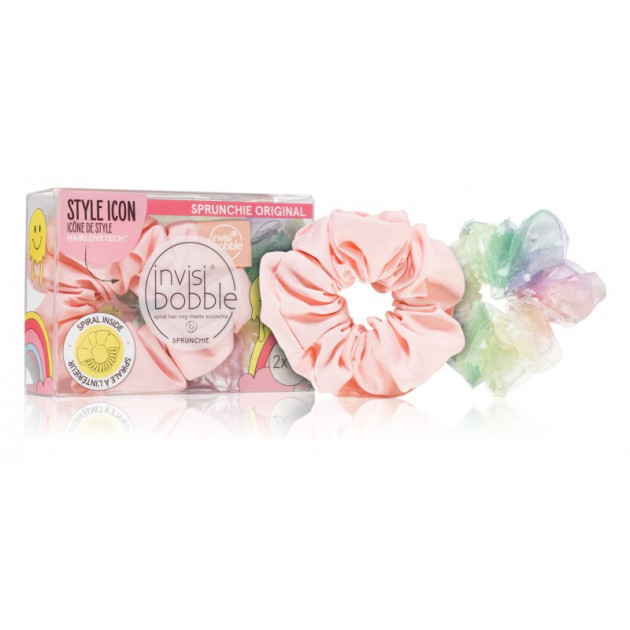 Резинка-браслет для волосся invisibobble SPRUNCHIE Duo Retro Dreamin Hue-Man Love