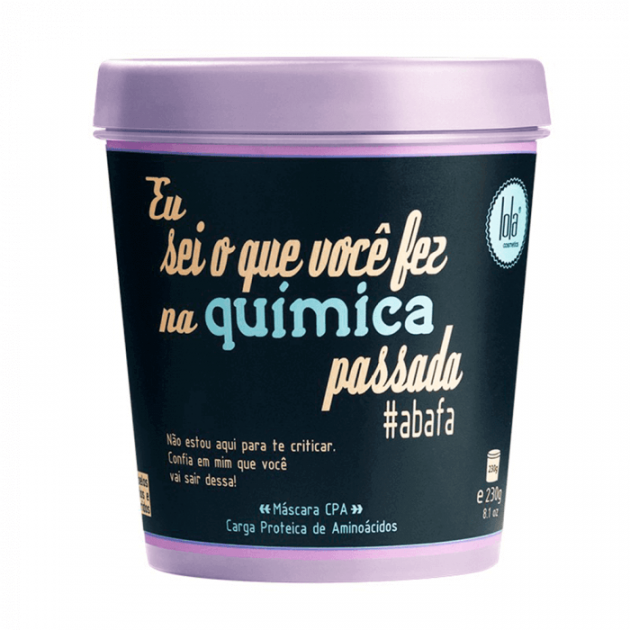 Lola Cosmetics Eu Sei Que Voce Fez Quimica Passy Mask 230g Маска для поврежденных волос или обесцвеченных