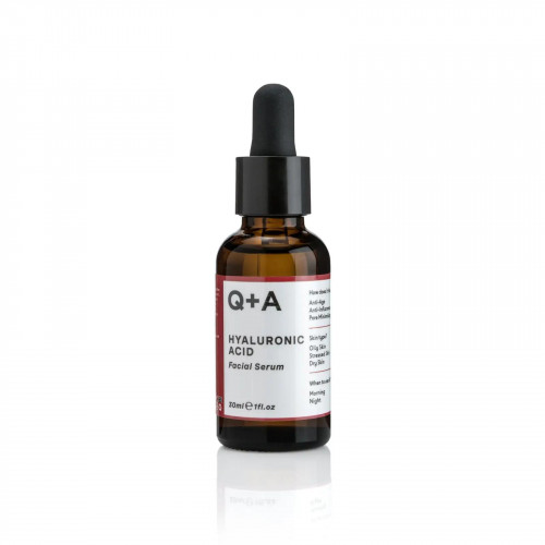 Q+A Hyaluronic Acid Facial Serum 30 ml Сироватка для обличчя 
