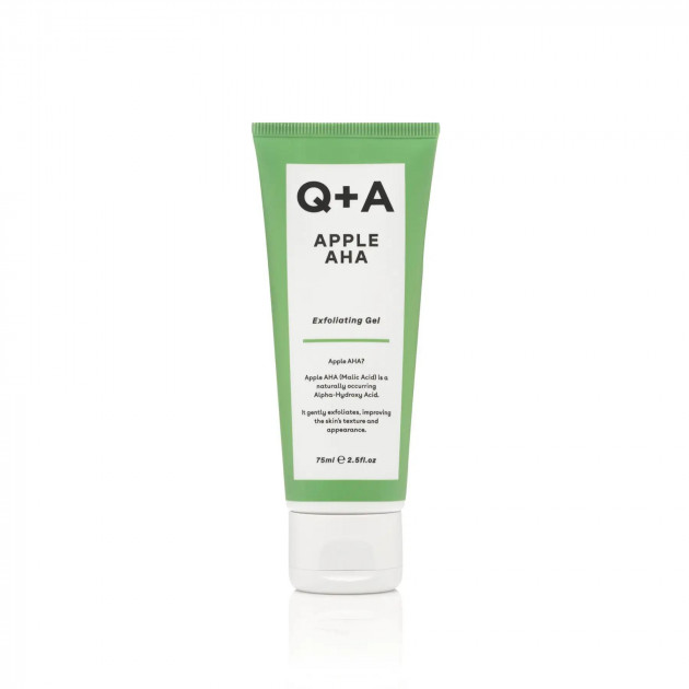 Q+A Apple AHA Exfoliating Gel 75ml Відлущуючий гель з кислотами для обличчя